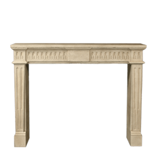 CAD Drawings Stone Yard, Inc. Louis XVI Fluted Mantel